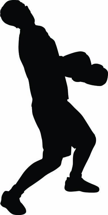 Staggering Boxer Boxing Wall Decal
