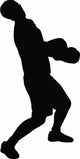 Staggering Boxer Boxing Wall Decal
