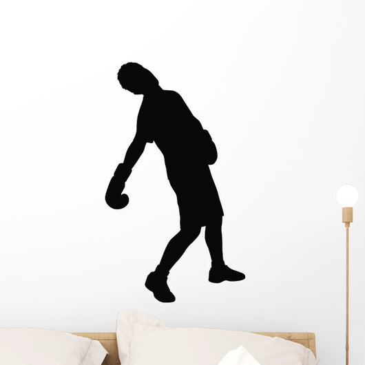 Knock Him out Boxing Wall Decal