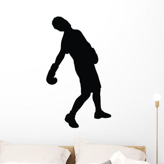 Knock Him out Boxing Wall Decal