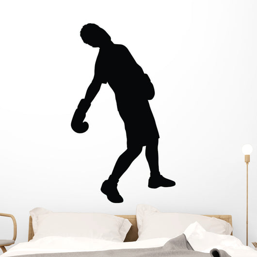 Knock Him out Boxing Wall Decal