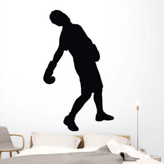 Knock Him out Boxing Wall Decal