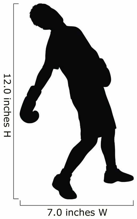 Knock Him out Boxing Wall Decal
