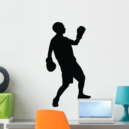 Unbalanced Boxer Boxing Wall Decal