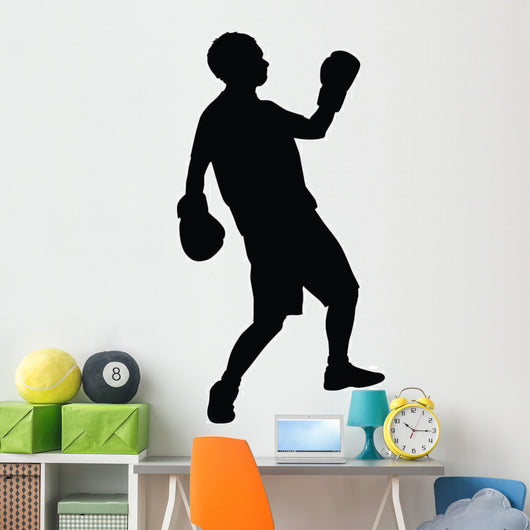 Unbalanced Boxer Boxing Wall Decal