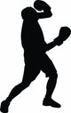 Defensive Boxer Counter Boxing Wall Decal