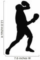 Defensive Boxer Counter Boxing Wall Decal