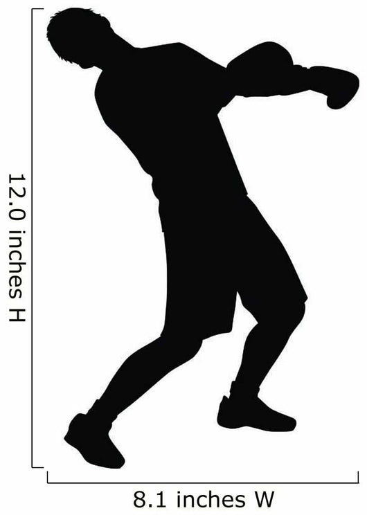 Crazy Hurt Boxing Wall Decal