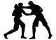 Boxing Silhouette Wall Decal