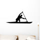 Canoeing Silhouette Wall Decal