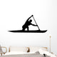 Canoeing Silhouette Wall Decal