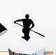 Canoeing Silhouette Wall Decal