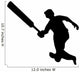 Cricket Silhouette Wall Decal