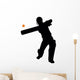Cricket Silhouette Wall Decal