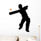 Cricket Silhouette Wall Decal