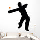 Cricket Silhouette Wall Decal