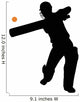 Cricket Silhouette Wall Decal