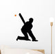 Cricket Silhouette Wall Decal