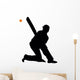 Cricket Silhouette Wall Decal