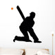 Cricket Silhouette Wall Decal
