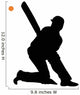 Cricket Silhouette Wall Decal