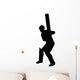 Cricket Silhouette Wall Decal