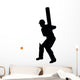 Cricket Silhouette Wall Decal