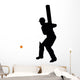 Cricket Silhouette Wall Decal