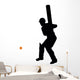 Cricket Silhouette Wall Decal