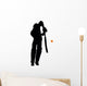 Cricket Silhouette Wall Decal