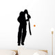 Cricket Silhouette Wall Decal