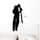 Cricket Silhouette Wall Decal