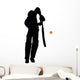 Cricket Silhouette Wall Decal