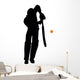 Cricket Silhouette Wall Decal