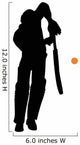 Cricket Silhouette Wall Decal