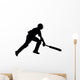 Cricket Silhouette Wall Decal
