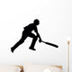 Cricket Silhouette Wall Decal