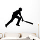 Cricket Silhouette Wall Decal