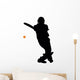 Cricket Silhouette Wall Decal