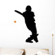 Cricket Silhouette Wall Decal