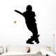 Cricket Silhouette Wall Decal