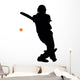 Cricket Silhouette Wall Decal