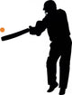 Cricket Silhouette Wall Decal