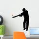 Cricket Silhouette Wall Decal