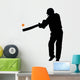 Cricket Silhouette Wall Decal