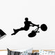 Tricky Flying BMX Wall Decal