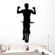 No-hands BMX Silhouette Wall Decal