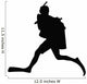Scuba Diving Silhouette Wall Decal