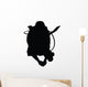 Scuba Diving Silhouette Wall Decal