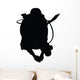 Scuba Diving Silhouette Wall Decal